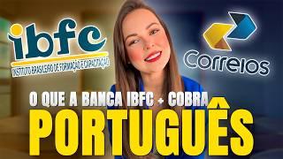  CONCURSO DOS CORREIOS 2024: VEJA O QUE A BANCA IBFC MAIS COBRA EM PORTUGUÊS | AGENTE DOS CORREIOS