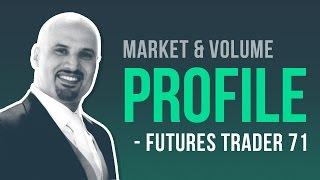 Trading market profile & volume profile w/ Futures Trader 71