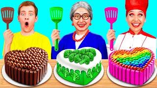 Sfida Di Cucina — Io vs Nonna | Gadget da Cucina e Trucchi Per i Genitori PaRaRa Challenge