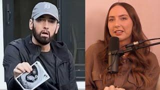 Hailie: Eminem’s Reaction to Pregnancy News Was Genuine in “Temporary” Video