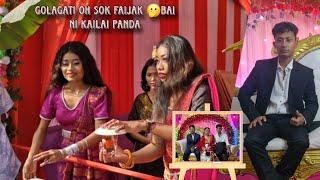 Golagati sok faijak | Bai ni kailai panda oh | first time hakchal oh wedding attend khy mani