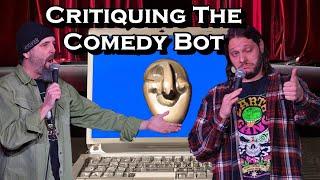 Comedians Matt Bellak and Tim Hanlon critique a profile of them written by Artificial Intelligence