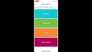 Doctrinal Mastery App