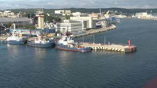 Promem Stena Estelle z  Karlskrony do Gdyni. By ferry Stena Estelle from Karlskrona to Gdynia.