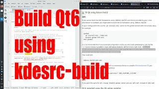 Build Qt6 using kdesrc-build tutorial - April 2024 - 1ace31e5