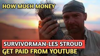 Survivorman-Les Stroud || How Much Money Does Survivorman-Les Stroud Channel Earn From Youtube