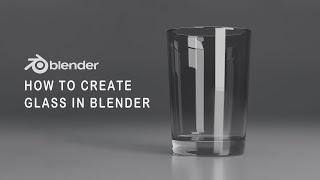 How To Create Glass In Blender | Realistic Glass Modeling In Blender | Blender Tutorial | Blender3.5