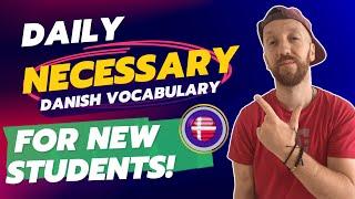 Daily Necessary Danish Vocabulary For New Foreign Students | Learn Danish | Danish Language | Danish