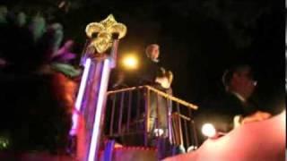 Anderson Cooper and Bleeckie at Mardi Gras 2011