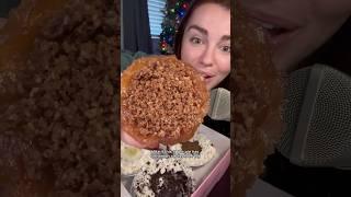 Trying crumbl pies! #foodie #shorts #eating #pie #cookie #crumbl #asmr