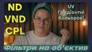 Про усі види фото-фильтрів  в одному відео