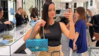 LONDON LUXURY SHOPPING VLOG 2023  NEW BAGS At Chanel, LV, Dior, YSL, Celine, Fendi