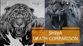 Shiva Death Comparison - The Walking Dead TV Show VS Comic (Season 8 Episode 4)