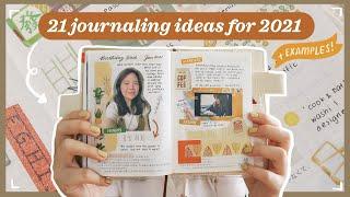 21 Journaling Ideas for 2021 (+ examples!) | Abbey Sy