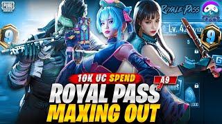 New A9 Royal Pass Maxed 10000UC Spooky Spirits PUBG Mobile