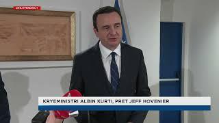 DREJTPËRDREJT - KRYEMINISTRI ALBIN KURTI PRET JEFF HOVENIER 10.01.2022