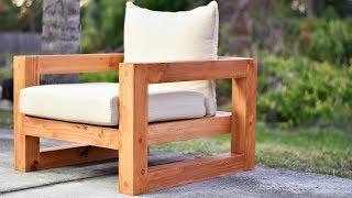 DIY Modern Outdoor Chair