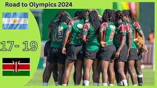 Kenya women vs Argentina women ||  Olympic Repechage Women’s 2024 || Paris 2024 Olympics