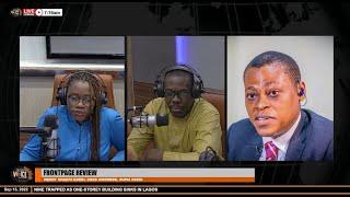 Frontpage Review | Rufai Oseni , Merry Onaefe-Edebi, Obed Awowede | VOP90.3 FM