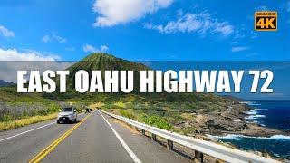 EAST OAHU  HIGHWAY 72  Hawaii Kai, Waimanalo  ️ Hawaii John 4K Driving