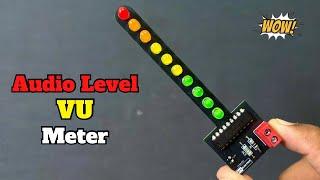 LED VU Meter Circuit | Audio VU Meter Circuit | Electronic Project