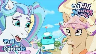 The Mane Machine  Full Episode  Wild Manes | Ep. 2 | Fun Pony Cartoon