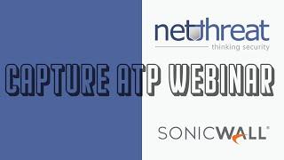 NetThreat SonicWall Webinar, March 2017