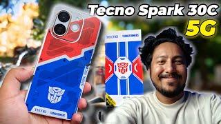 Tecno Spark 30C Review  Transformers Edition (5G Test)