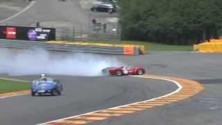 Spa six hour classic action & crash