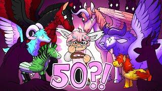 I Caught 50 WINGED HORSES in HORSE LIFE