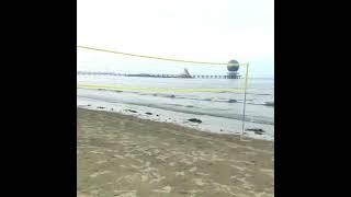 Sporting net volleyball net for beach