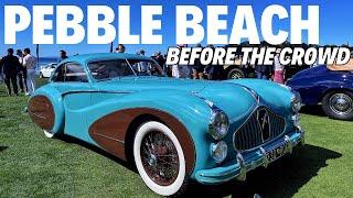 Pebble Beach Concours d'Elegance 2024 | Complete Tour of All Cars on the Field Before the Crowds!