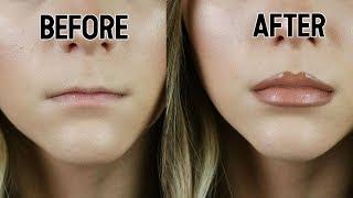 HOW TO FAKE LIP FILLERS || Noel Labb