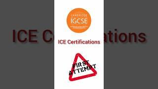 Attempts In Cambridge ICE Certifications #igcse #cambridgeassessment #cambridgeigcse