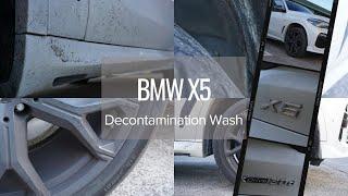 BMW X5 - Decontamination Wash.