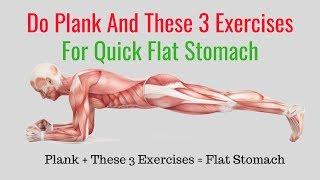 How to Get a Flat Stomach in a Month at Home -  Abs Workout Planking