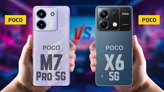 Poco M7 Pro 5G vs Poco X6 5G