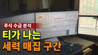 세력 수급 티가 나는 횡보 매집 구간