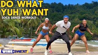 Skinny Fabulous, Mr. Killa & Asa Banton - Do what you want | WINE+SWEAT SOCA DANCE CARDIO WORKOUT