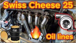 Swiss Cheese DA Integra ep 25 Turbo Oil Lines