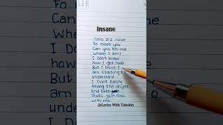 Black GrphyOn & Baasik - Insane (Lyrics)