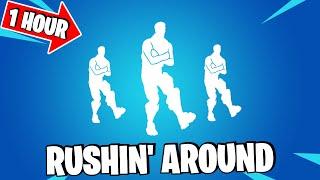 Fortnite Rushin Around Emote 1 Hour Dance! (ICON SERIES)