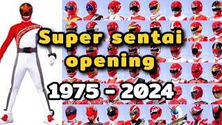 super sentai opening 1975 - 2024