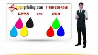 What is CMYK vs RGB?