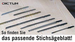 Das richtige Stichsägeblatt finden - materialgerechte Sägeblätter