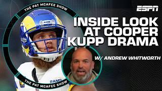 'Cooper Kupp is like a COACH ON THE FIELD' ️ - Andrew Whitworth's INSIDE INFO | The Pat McAfee Show