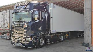 4k Partenza Scania S650 V8 Power Next Generation "Mister Toni"