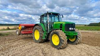 John Deere 6830 + Mazur 4m SIEWY 2024!!!  Rolnik Łukasz