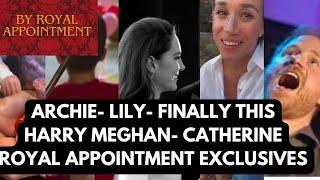 FINALLY REVEALS - MEGHAN HARRY WILLIAM LILY -ARCHIE KATE - #royal #PALACE  #confidential