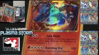 Plasma Storm PreRelease Pack Opening -Shiny Charizard Footage!